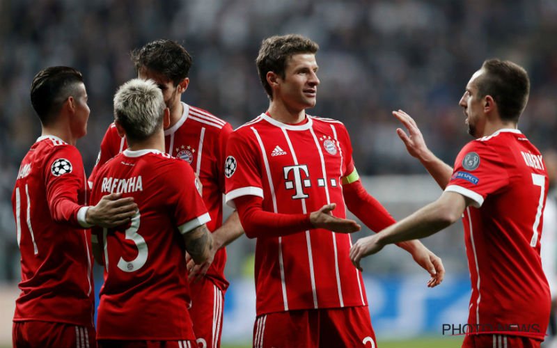 Bayern München fluitend naar kwartfinales Champions League