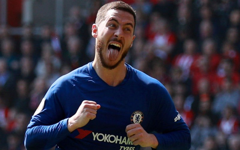 Chelsea pakt FA Cup dankzij doelpunt Hazard, ook Courtois indrukwekkend