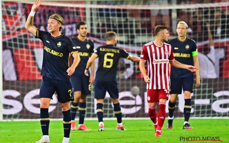 Antwerp start Europa League met nederlaag