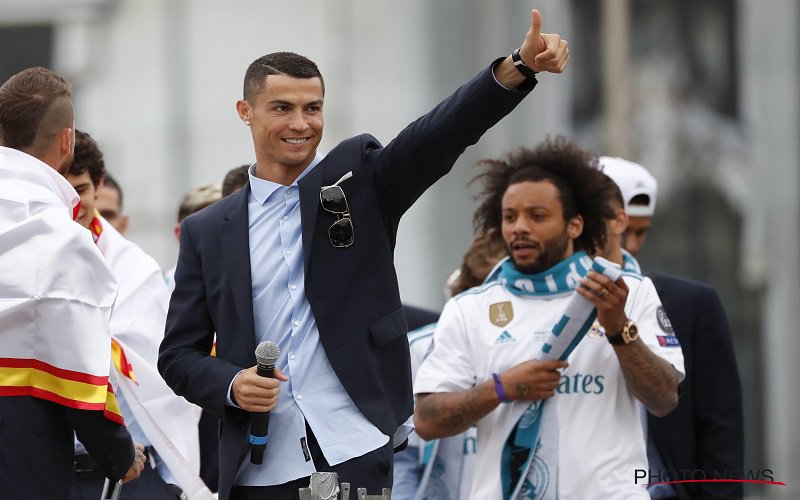 Ronaldo spreekt op huldiging duidelijke taal over toekomst bij Real Madrid