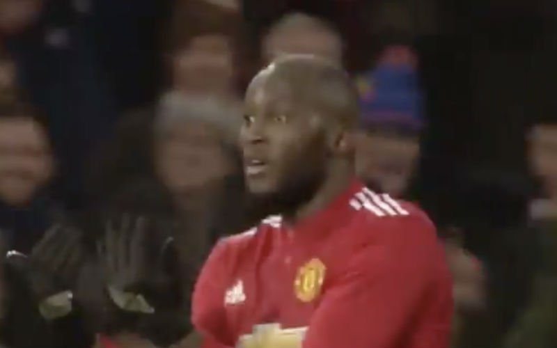 Lukaku scoort weer voor Manchester United (Video)