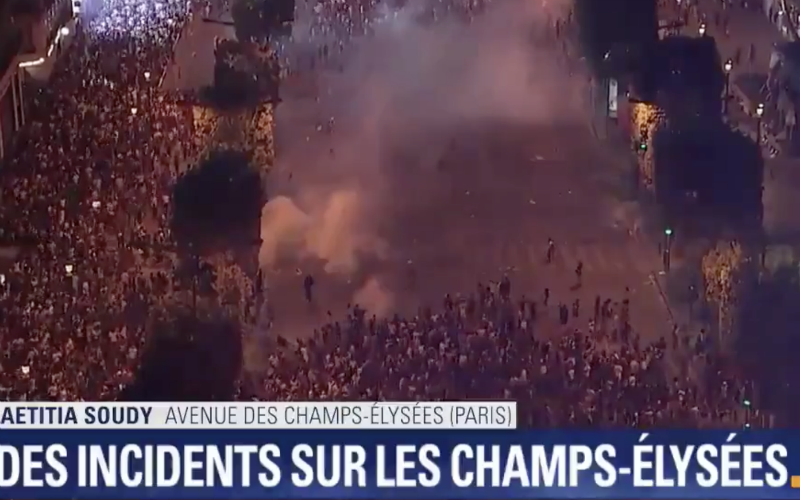 Grote chaos in Parijs na wereldtitel: rellen, vernielingen én plunderingen