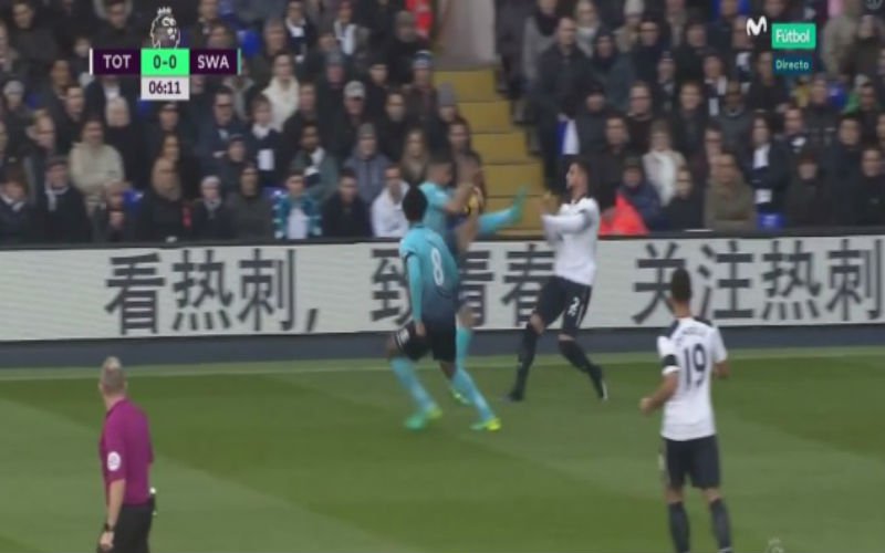 Tottenham-verdediger Walker incasseert aanslag op zijn gezicht (Video)