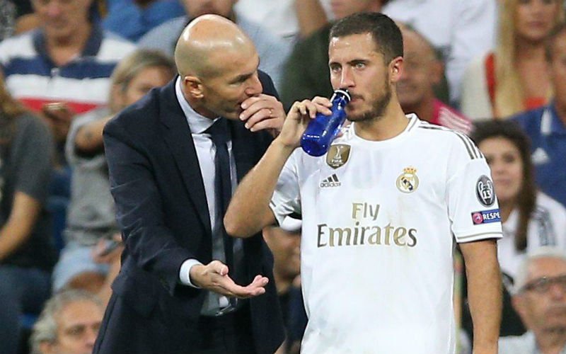 'Zinédine Zidane grijpt in en roept Eden Hazard op het matje bij Real Madrid'