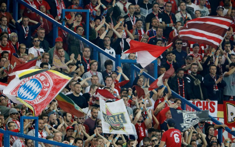 Bayern-fans protesteren tegen wedstrijd Anderlecht
