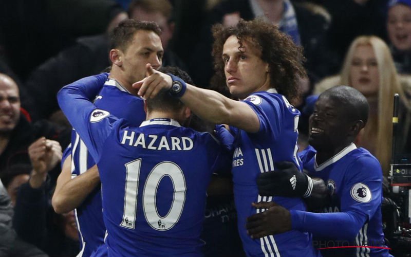 Hazard en Courtois winnen Londense derby