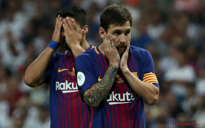 'Suarez moet weg bij Barcelona, Messi stapt ook op'