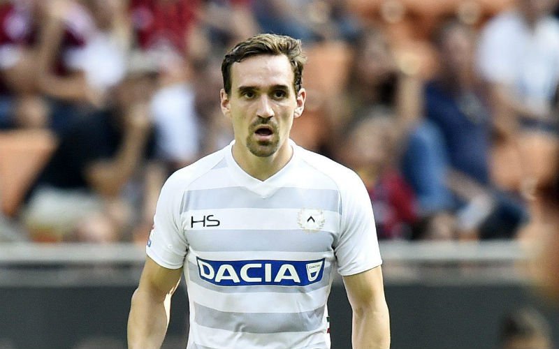 Sven Kums wordt eruit gegooid bij Udinese
