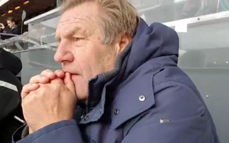 Op deze typische wijze reageerde 'Bossie' op de wanprestatie van zijn Feyenoord (video)