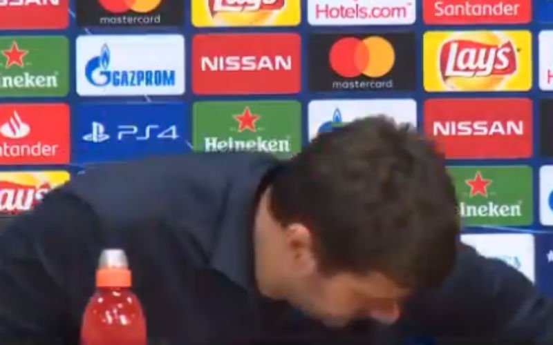 Pochettino stapt op tijdens persconferentie na zege tegen Ajax na vraag van journalist (VIDEO)