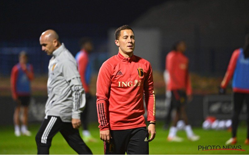 Roberto Martinez komt met hoopvol nieuws over Eden Hazard