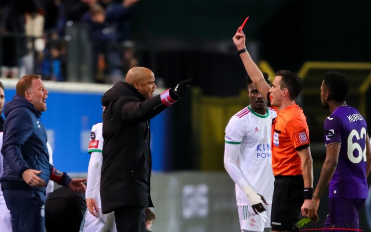 Opmerkelijk: Anderlecht-sterkhouder zingt lof scheidsrechter na rood Kompany