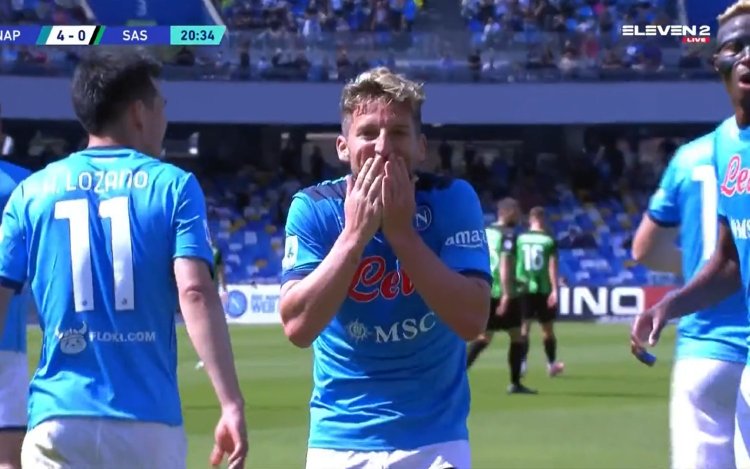 Rode Duivel Dries Mertens blaast Napoli-fans omver: 