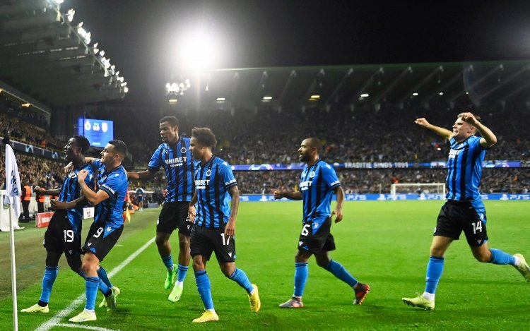 Club Brugge zorgt opnieuw voor onwaarschijnlijke stunt in Champions League