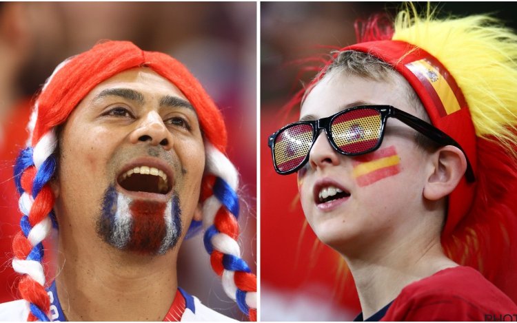 Waanzinnig: Spanje laat in doelpuntenfestijn geen spaander heel van Costa Rica