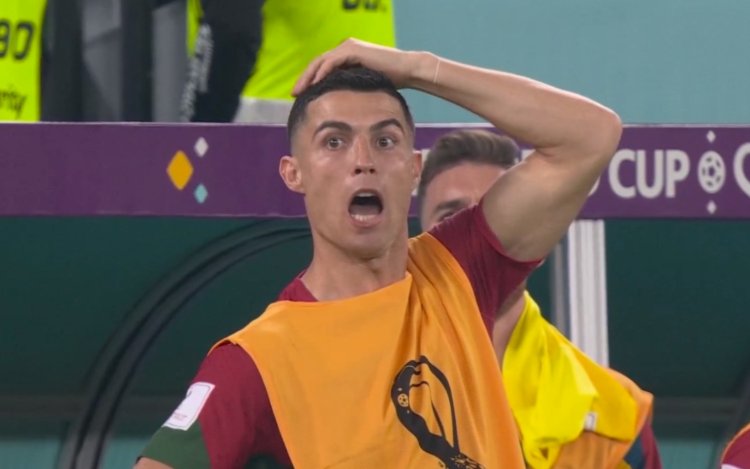 Cristiano Ronaldo krijgt in absolute slotfase van match bijna hartaanval (VIDEO)