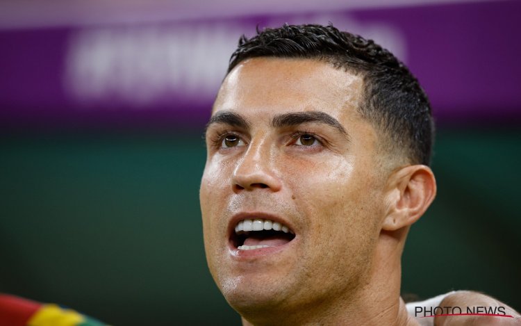 Iedereen is bezig over dít zot beeld van Cristiano Ronaldo in Portugal-Zwitserland