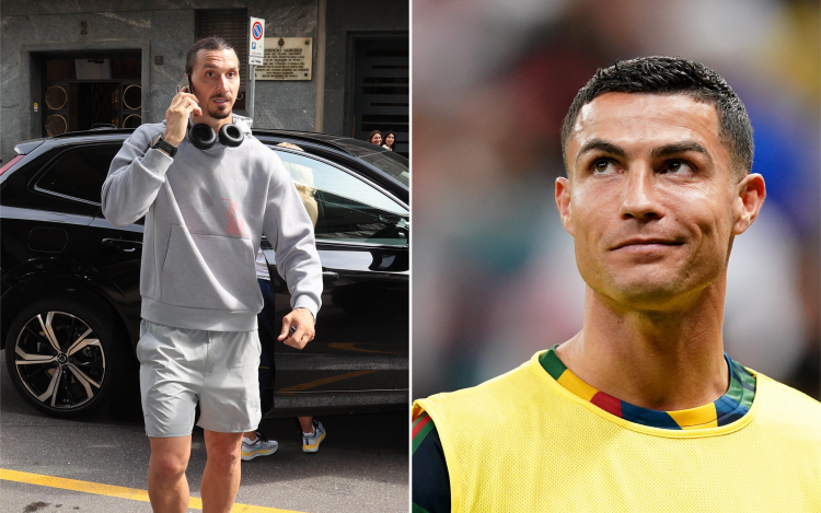 Pijnlijk: Zlatan Ibrahimovic draait Cristiano Ronaldo helemaal door de gehaktmolen