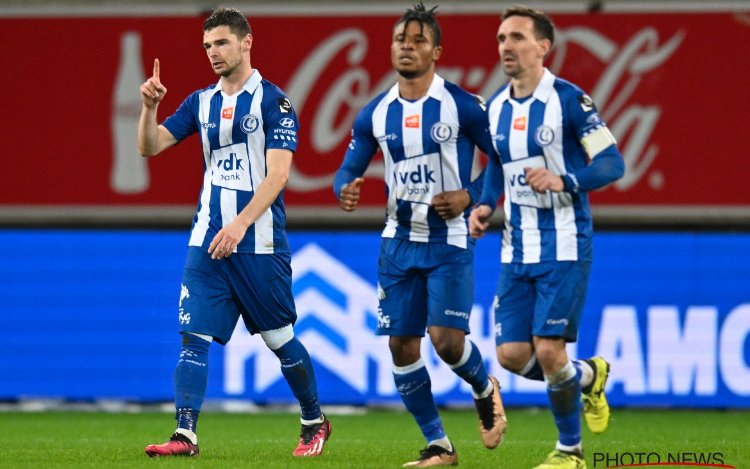 AA Gent blijft maar doorstomen en dient Club Brugge nu zware klap toe