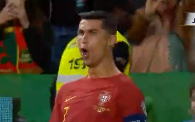 Sensationeel: Martinez kan amper geloven wat Ronaldo nu doet (VIDEO)