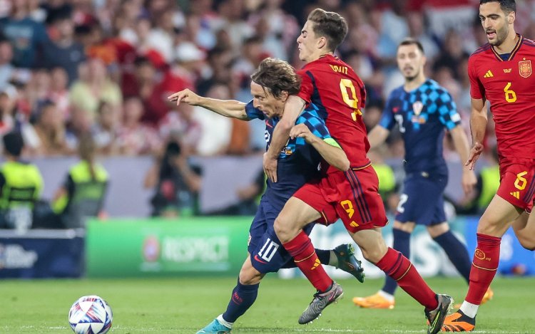 Spanje bezorgt Luka Modric en zijn Kroatië trauma in finale Nations League