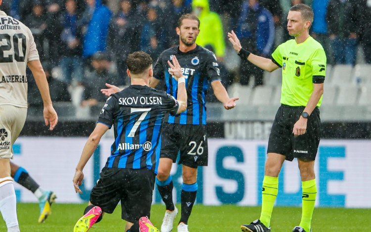 Al meteen dít drama voor Andreas Skov Olsen in Club Brugge-KV Mechelen
