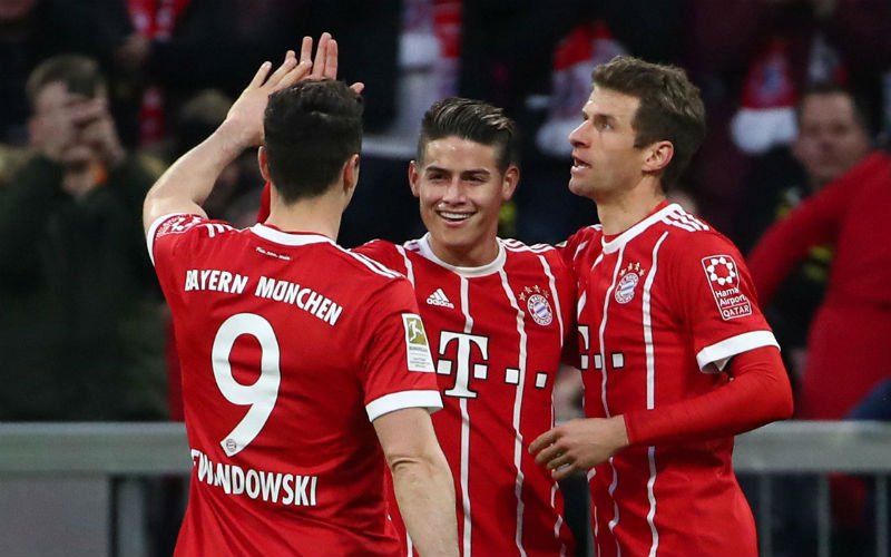 Bayern maakt Dortmund belachelijk en staat op één punt van nieuwe titel