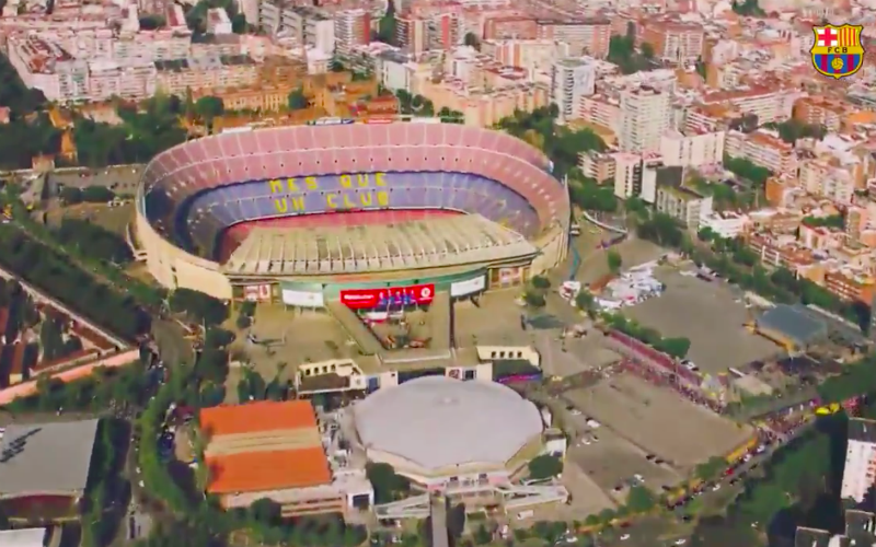 Barcelona stelt adembenemend nieuw stadion voor