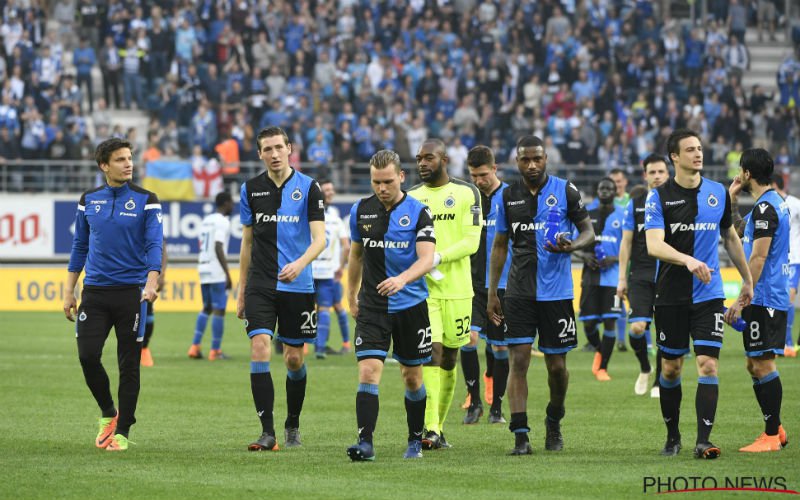 'Club Brugge speelt na het seizoen deze 5 (!) Belgische spelers kwijt'
