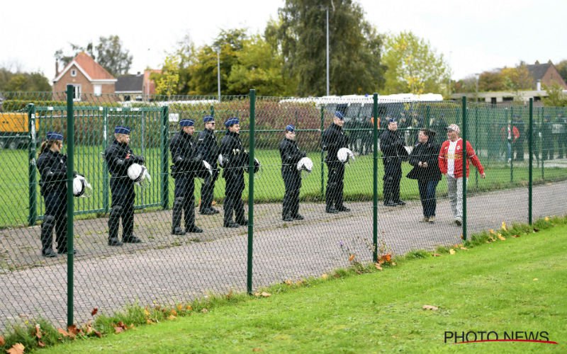 Politie moet ingrijpen na Club Brugge-Antwerp