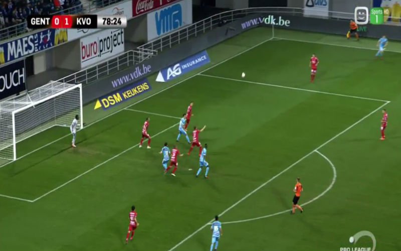 Coulibaly bezorgt Gent een puntje met een fantastische volley (Video)