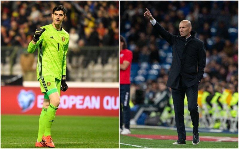 'Zidane neemt definitieve beslissing over toekomst van Courtois'
