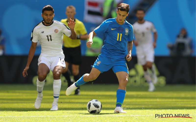 Coutinho dé held van de dag met late treffer tegen stug Costa Rica
