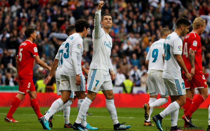 Wervelend Real Madrid maakt gehakt van Sevilla en nadert op Barcelona