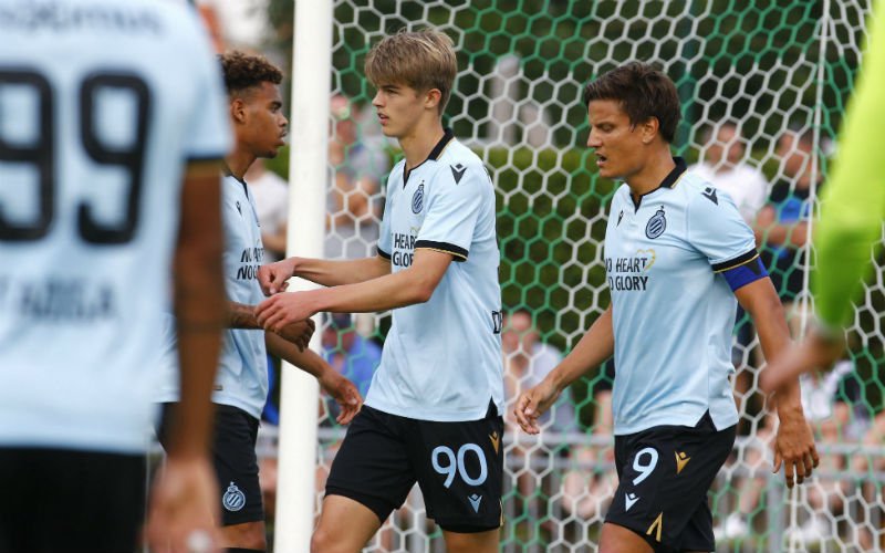 Club Brugge haalt sloophamer boven en wint eerste oefenpot met 1-9