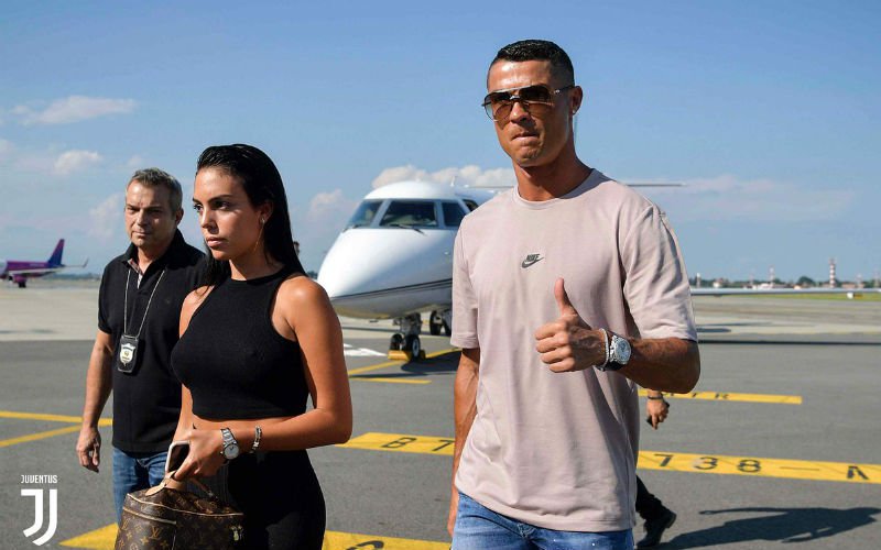 Kersvers aanwinst Ronaldo is aangekomen in Turijn