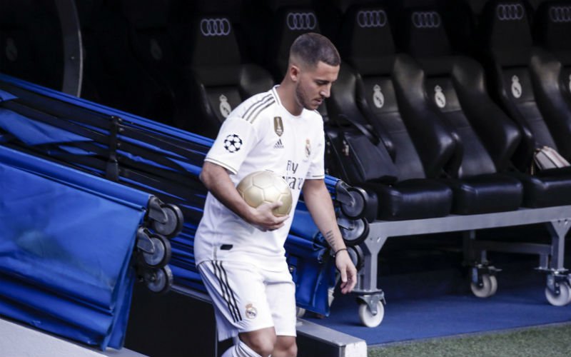 Dit enorme bedrag betalen fans voor Real-shirt van Eden Hazard