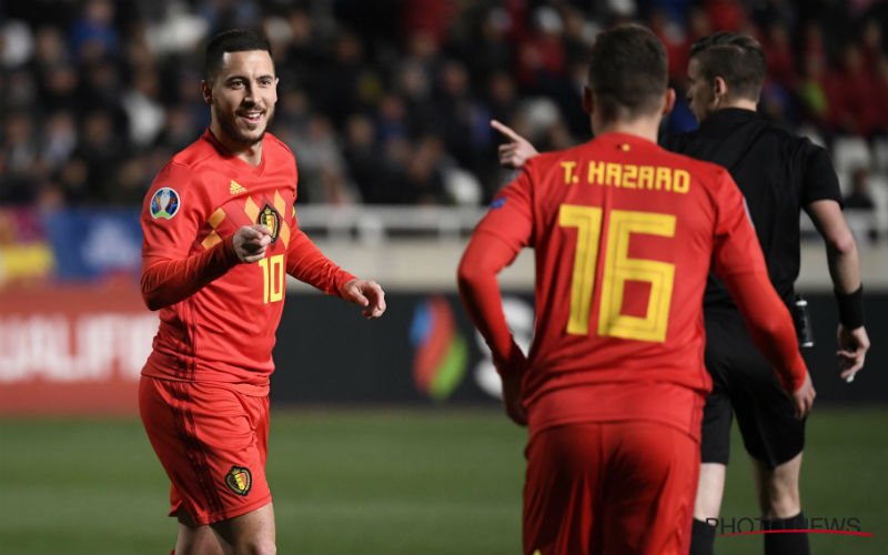 Iederéén zegt tijdens Cyprus-België hetzelfde over Eden Hazard