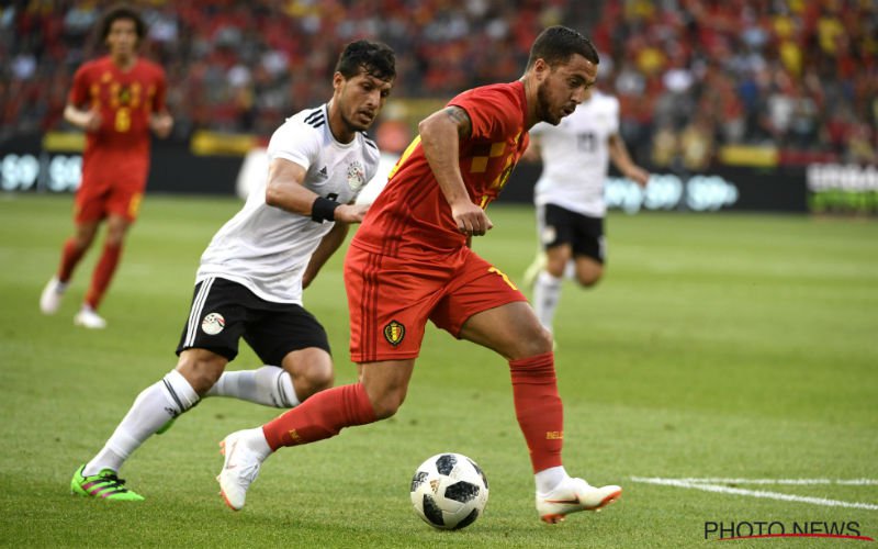 De Vlieger wil iets kwijt over Eden Hazard na eerste helft tegen Egypte