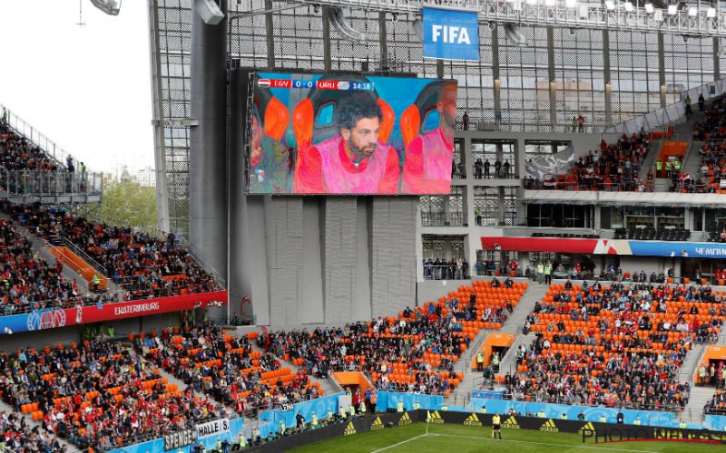 Schrik niet: dit is écht een WK-stadion in Rusland (Foto)