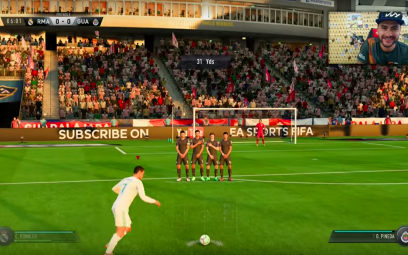Zó trap je iedere vrije trap binnen op FIFA 18 (Video)