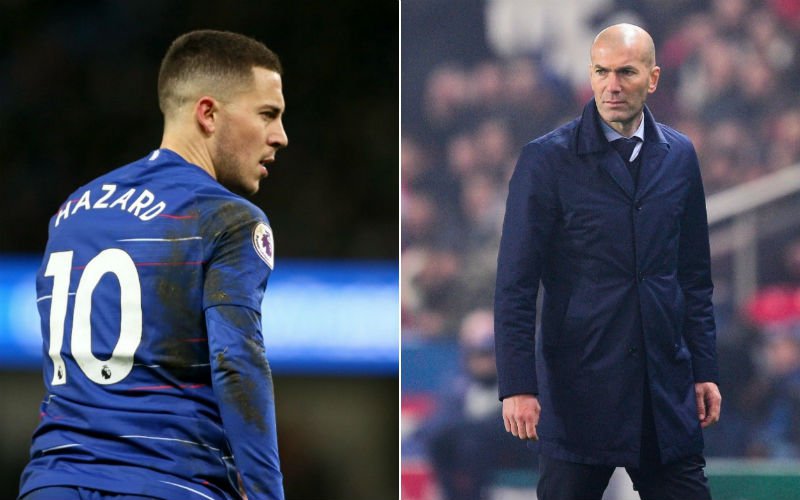 'Zo denkt Eden Hazard écht over terugkeer Zidane bij Real'