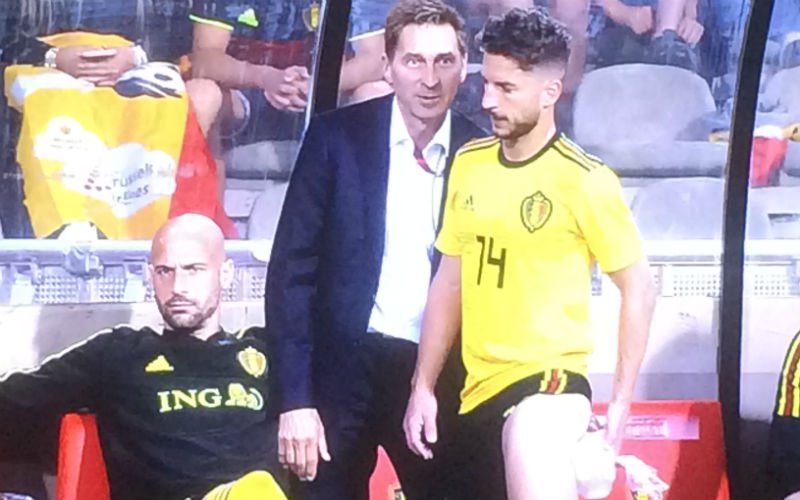 Domper op de feestvreugde: Missen Hazard en Mertens start van het WK?