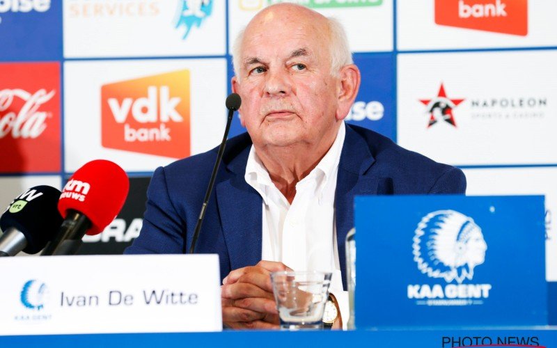 'AA Gent-supporters zien Ivan De Witte stoppen als voorzitter'