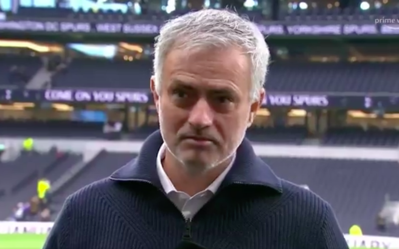 José Mourinho breekt tijdens interview: 