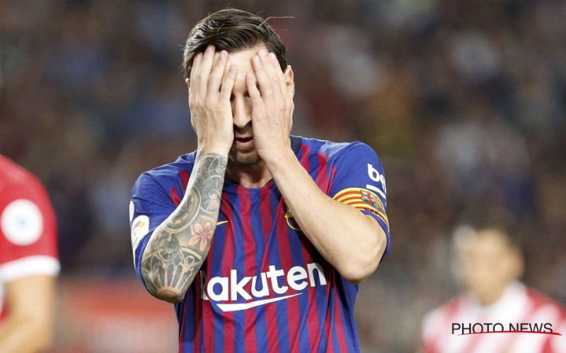'Razende Messi gooit ploeggenoot er per direct uit bij Barcelona'