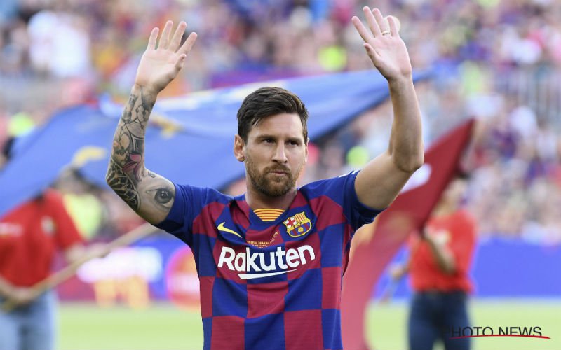 Messi baalt bij Barcelona: 