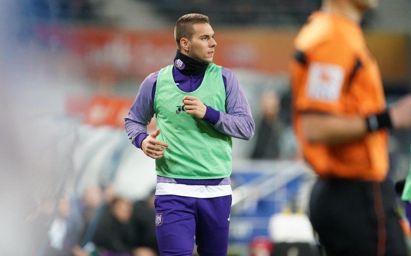 Marko Pjaca schrikt zich rot bij Anderlecht: 