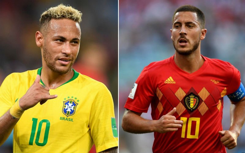 Spelen Neymar en Eden Hazard volgend seizoen samen de pannen van het dak?