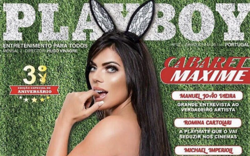 Miss BumBum gaat poedelnaakt in de Playboy-editie voor het WK (Foto's)